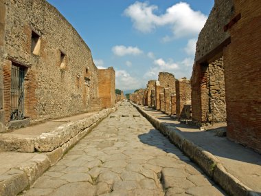 karayolunda pompeii içinde