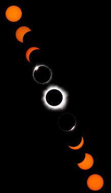 Total Solar Eclipse clipart