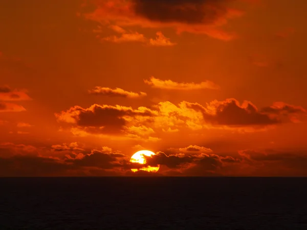 Pôr do sol — Fotografia de Stock