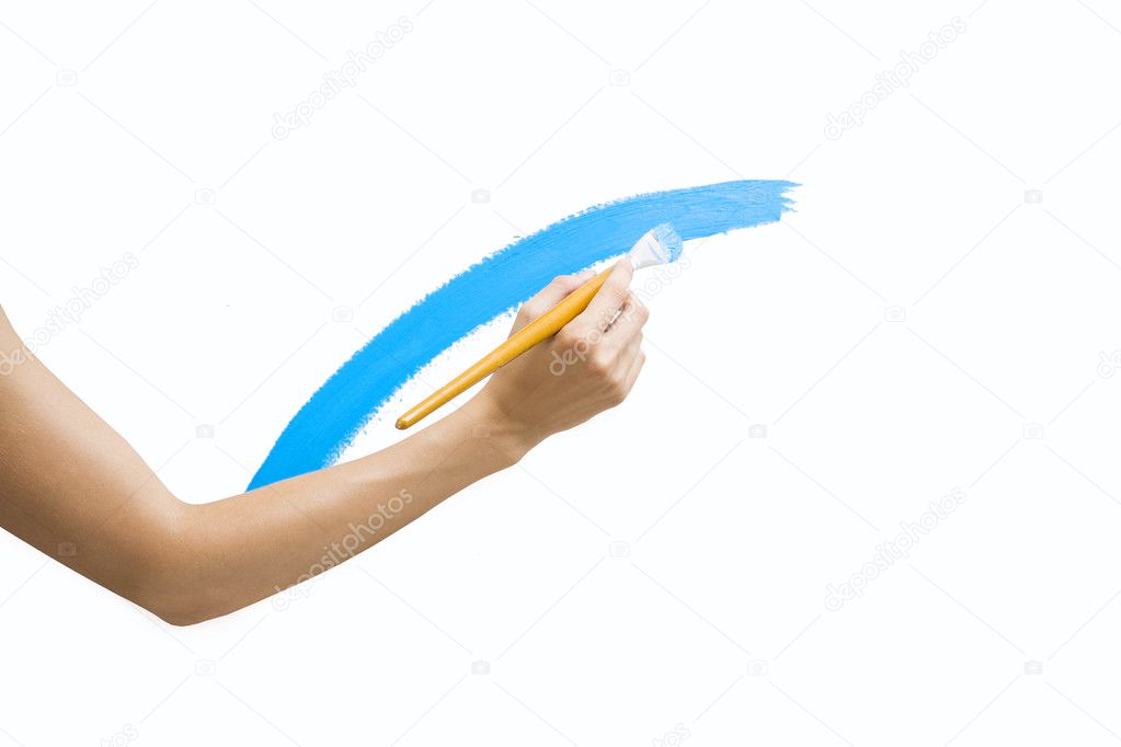 Pittura guantata Pittura guantata