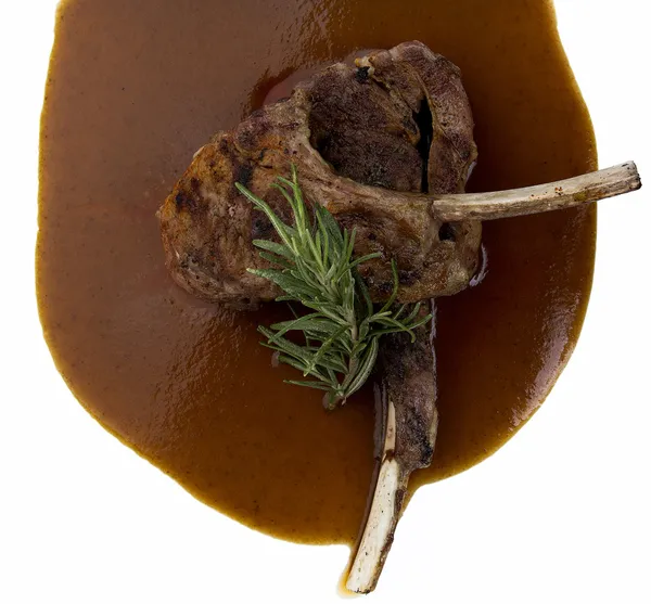 Costoletta di agnello — Foto Stock