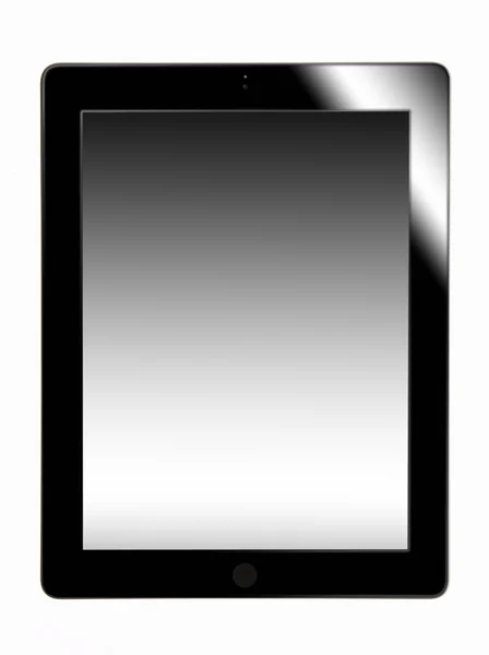 Tablet pc geïsoleerd op witte achtergrond — Stockfoto