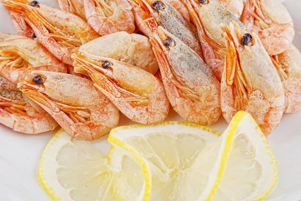 Appetizer Tray Fried Shrimp — Stock Photo, Image