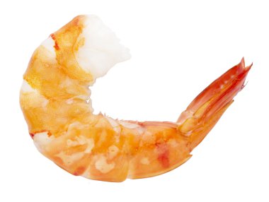 pişmiş unshelled kaplan karides