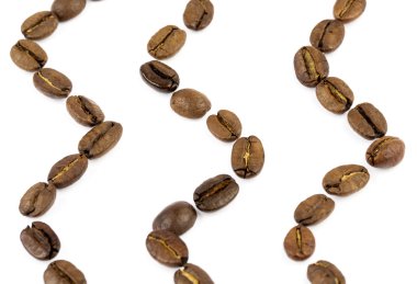 Kavrulmuş kahve çekirdeği.