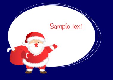 Noel ve Yeni Yıl kartı