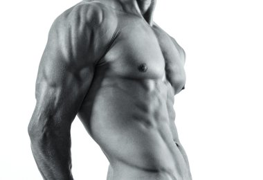 Kaslı adamın görüntüsü