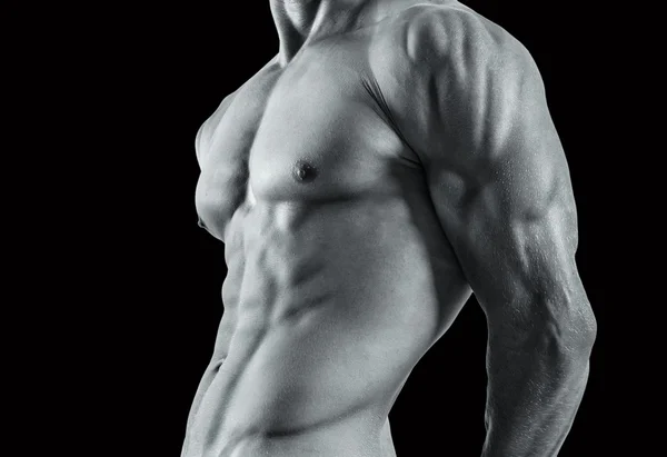 Image of muscle man — Stock Photo, Image