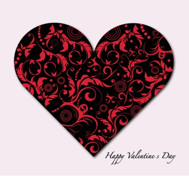 Sevgililer Günü kartı.