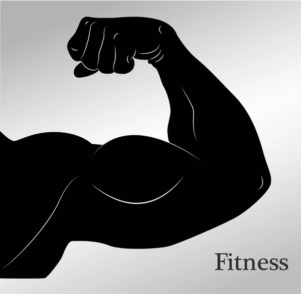 Biceps de bande dessinée — Image vectorielle
