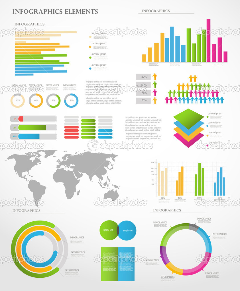 Set of Infographic Elements.