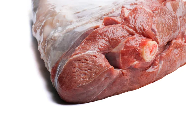 Raw lamb leg — Stock Photo, Image