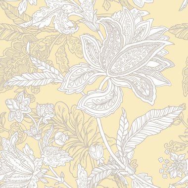 Elegance seamless modeli çiçekli