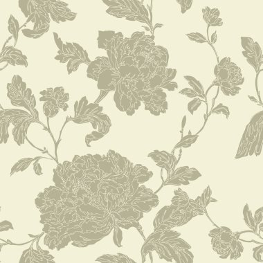 çiçek süsleme ile seamless modeli şıklığı