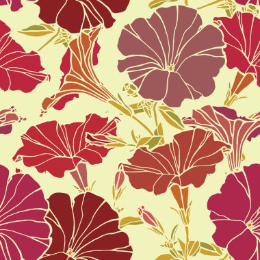 Kusursuz çiçek deseni