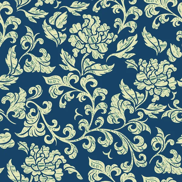 Elegance Seamless pattern with cornflowers flowers — Stock Vector