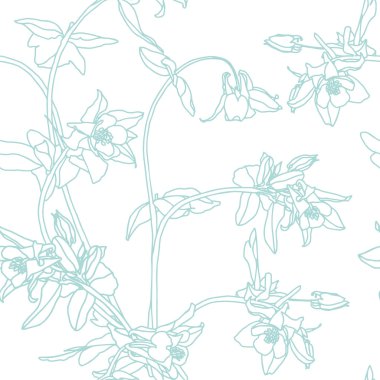 Elegance seamless modeli çiçekli