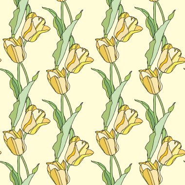 Elegance seamless modeli çiçekli