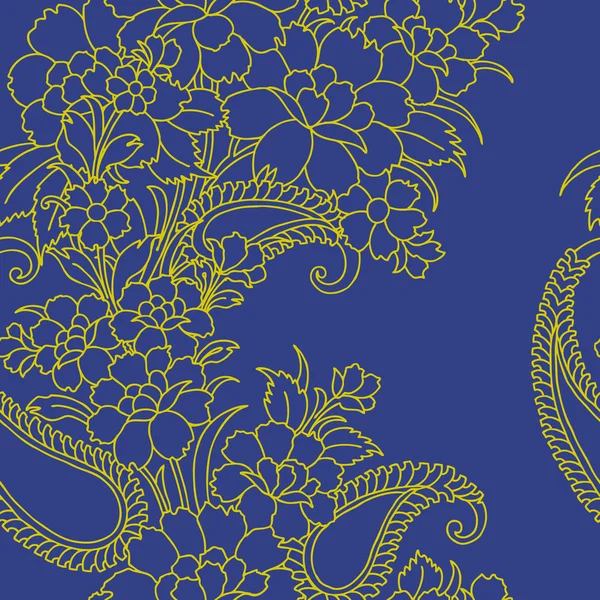 Елегантність Безшовний візерунок з квітами троянд — стоковий вектор