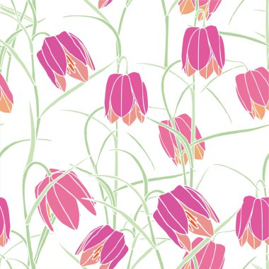 Kusursuz çiçek deseni