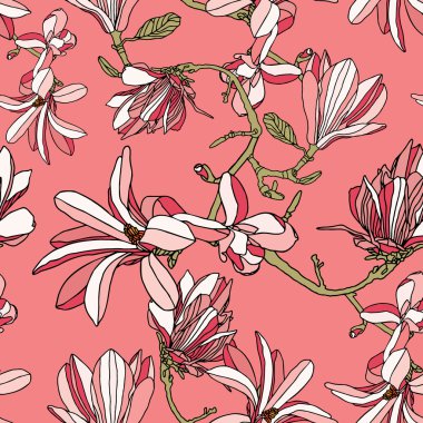 Elegance seamless modeli çiçekli