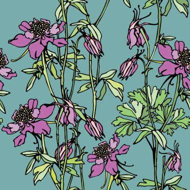 Kusursuz çiçek deseni