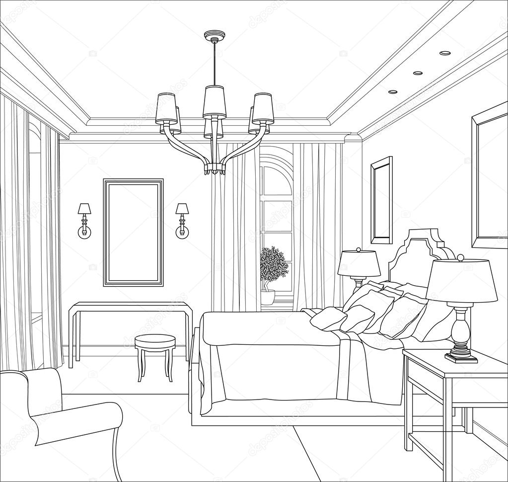 3D Graphical drawing interior