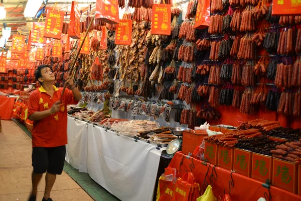 Typical Chinese New Year goodies — Stock Photo, Image