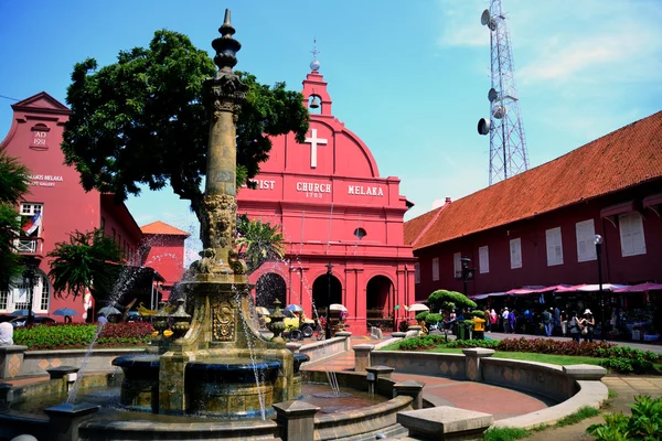 Christ church Malacca — Stock Photo, Image