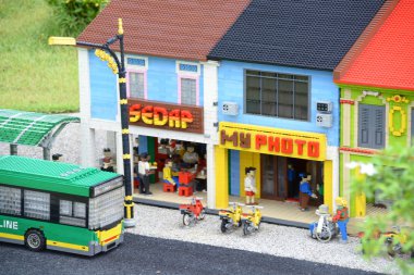 Scene from Legoland Malaysia clipart