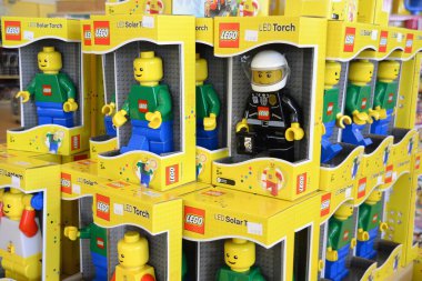 Lego for sale at Legoland clipart