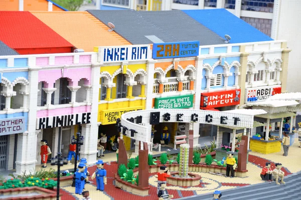 Szene aus legoland malaysia — Stockfoto