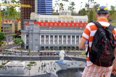 turistik checking out modeli legoland Malezya, Singapur
