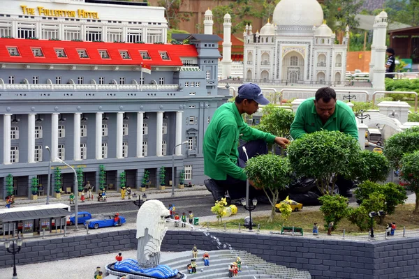 Behind the scene at Legoland — Stock Photo, Image