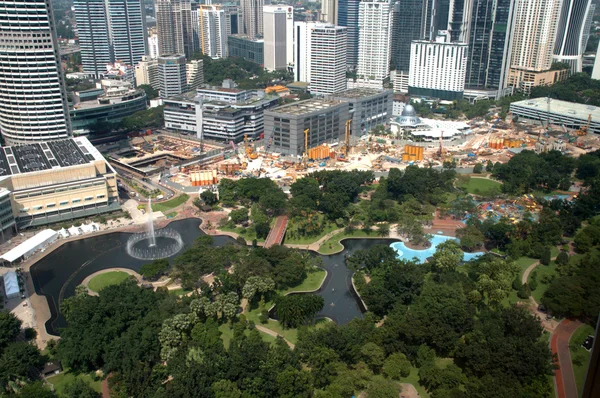 KLCC Park Kuala Lumpur Malesia — kuvapankkivalokuva