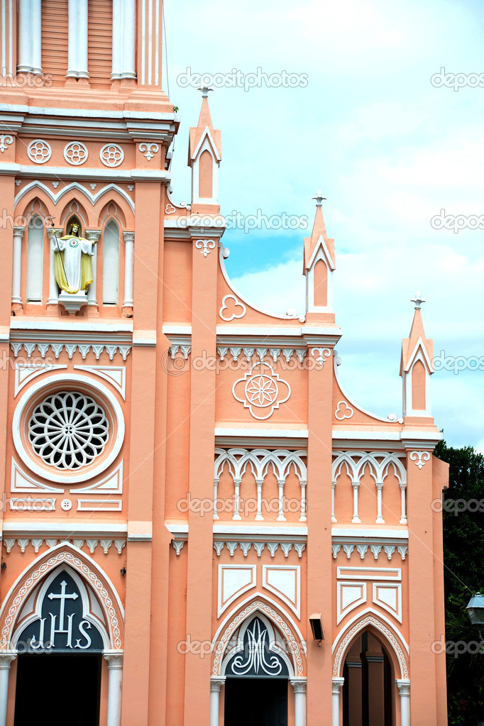 Danang Con Ga Cathedral in Danang, Vietnam