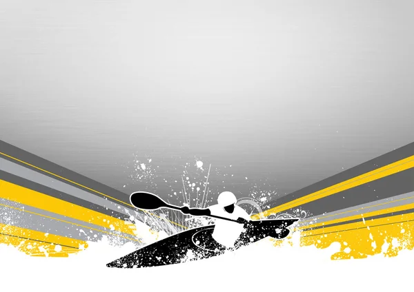 Slalom kayak — Stockfoto