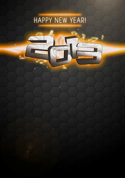 Happy new year 2013 background — Stock Photo, Image