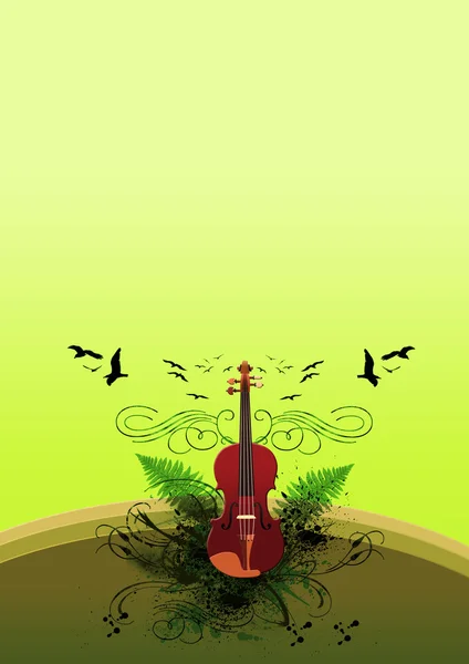 클래식 음악 바이올린 — 스톡 사진