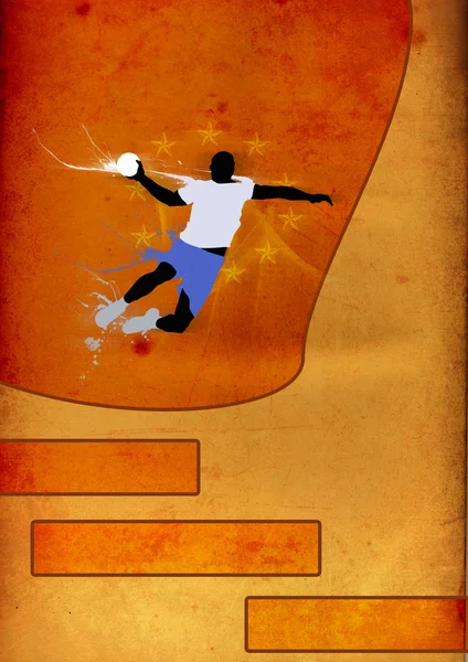Handball background — Stock Photo, Image