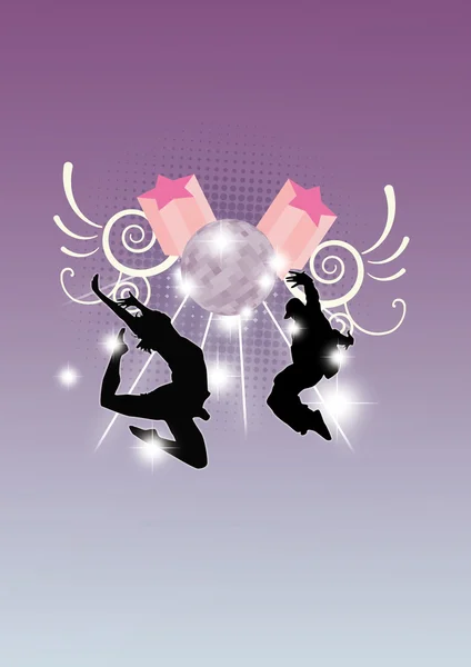 Streetdance-Hintergrund — Stockfoto
