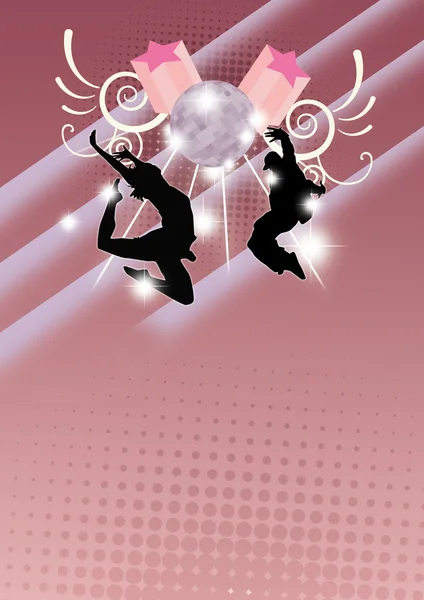 Streetdance background — Stock Photo, Image