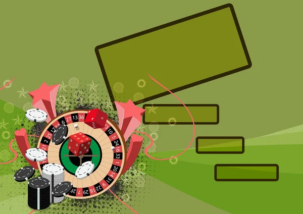 Roulette background — Stock Photo, Image