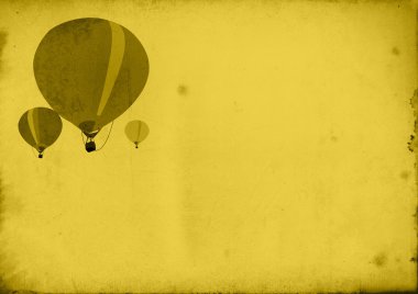 sıcak hava balon arka plan