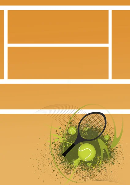 Hintergrund Tennis — Stockfoto