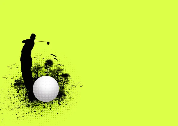 Sfondo golf — Foto Stock