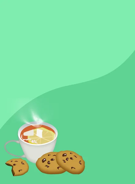 Tea background — Stock Photo, Image