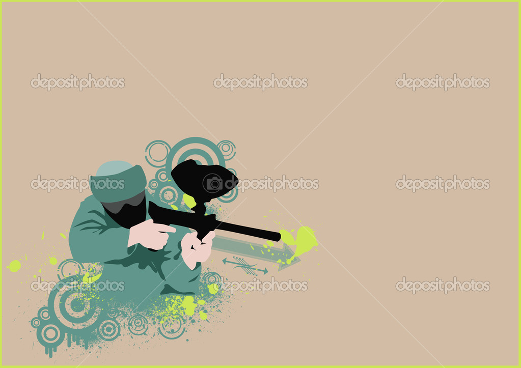 Paintball Background Stock Photo By C Istone Hun