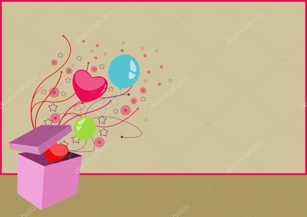 happy birthday card background — stock photo © istonehun