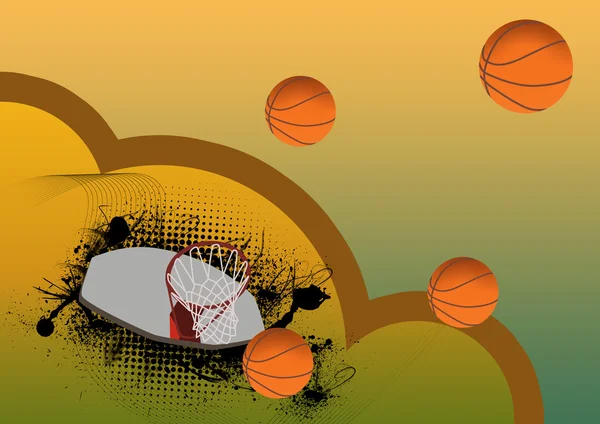 Basketball sport background — Stock Photo, Image